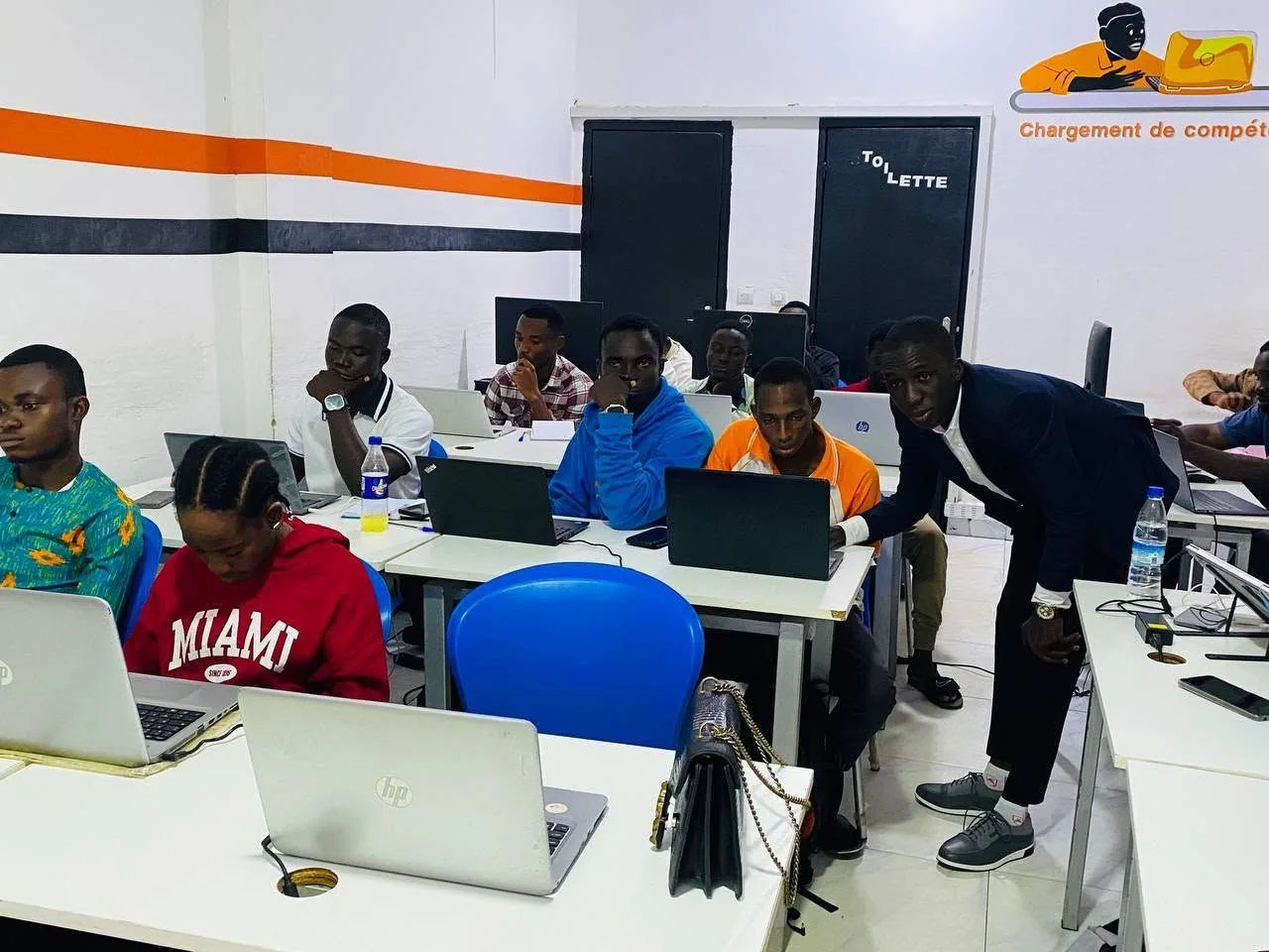 Formation en salle, Bouaké